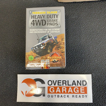 Terrain Tamer Heavy Duty Rear Brake Pads - FJ Cruiser, 2010-2024 4Runner, 80/105 Land Cruiser & 90/120/150 Series Prado & 2006+ Pajero (DB1200F)